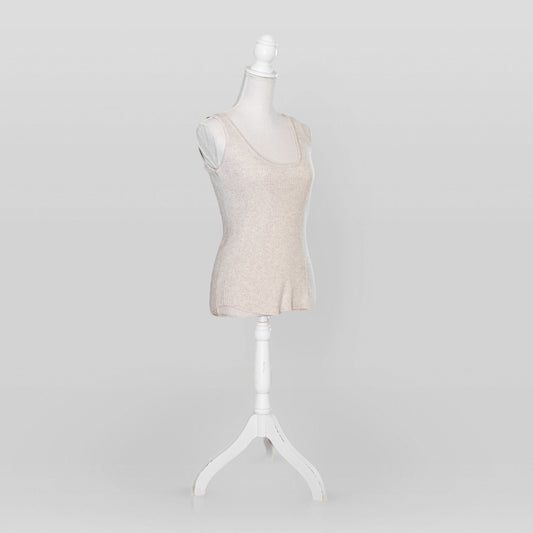 Stricktop aus Kaschmir- & Merinowolle